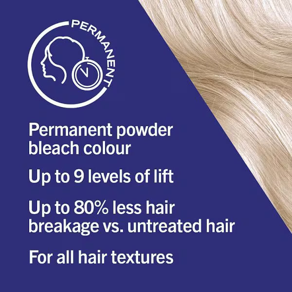 LIVE Powder Bleach Bold Blonde Permanent Hair Kit - British product