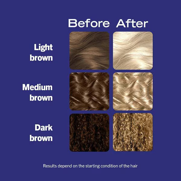 LIVE Powder Bleach Bold Blonde Permanent Hair Kit - British product