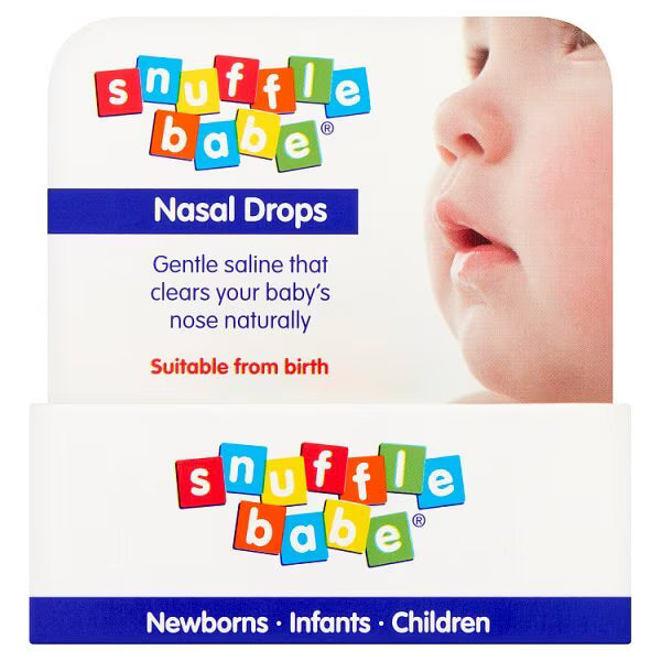 Snufflebabe Nasal Drop Solution For Infants (British brand)