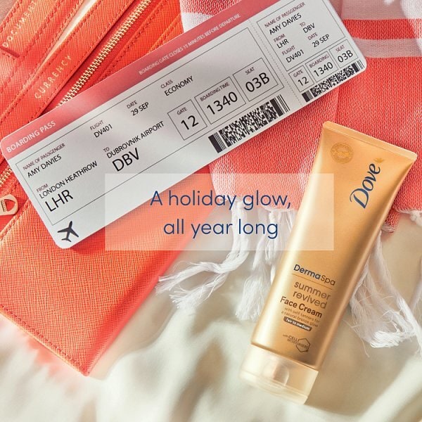 Dove Gradual Self Tan Cream Fair Medium 75ml - British product
