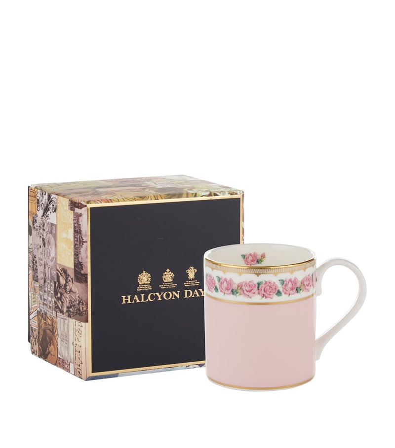 Halcyon Days Shell Garden Floral mug, UK version