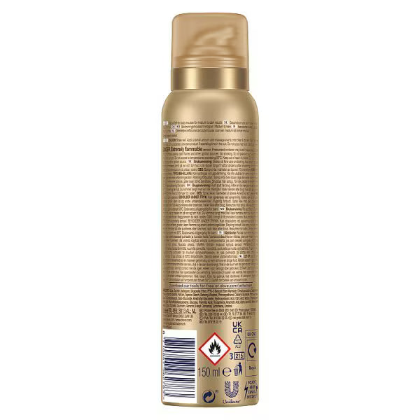Dove Summer Revived Gradual Tan Mousse 150ml - British product