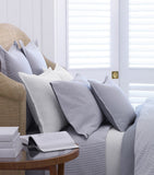 Ralph Lauren Oxford Blue Super King Fitted Sheet, imported from the UK