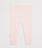 Purebaby cashmere cable-knit leggings for 0-12 months, imported from the UK