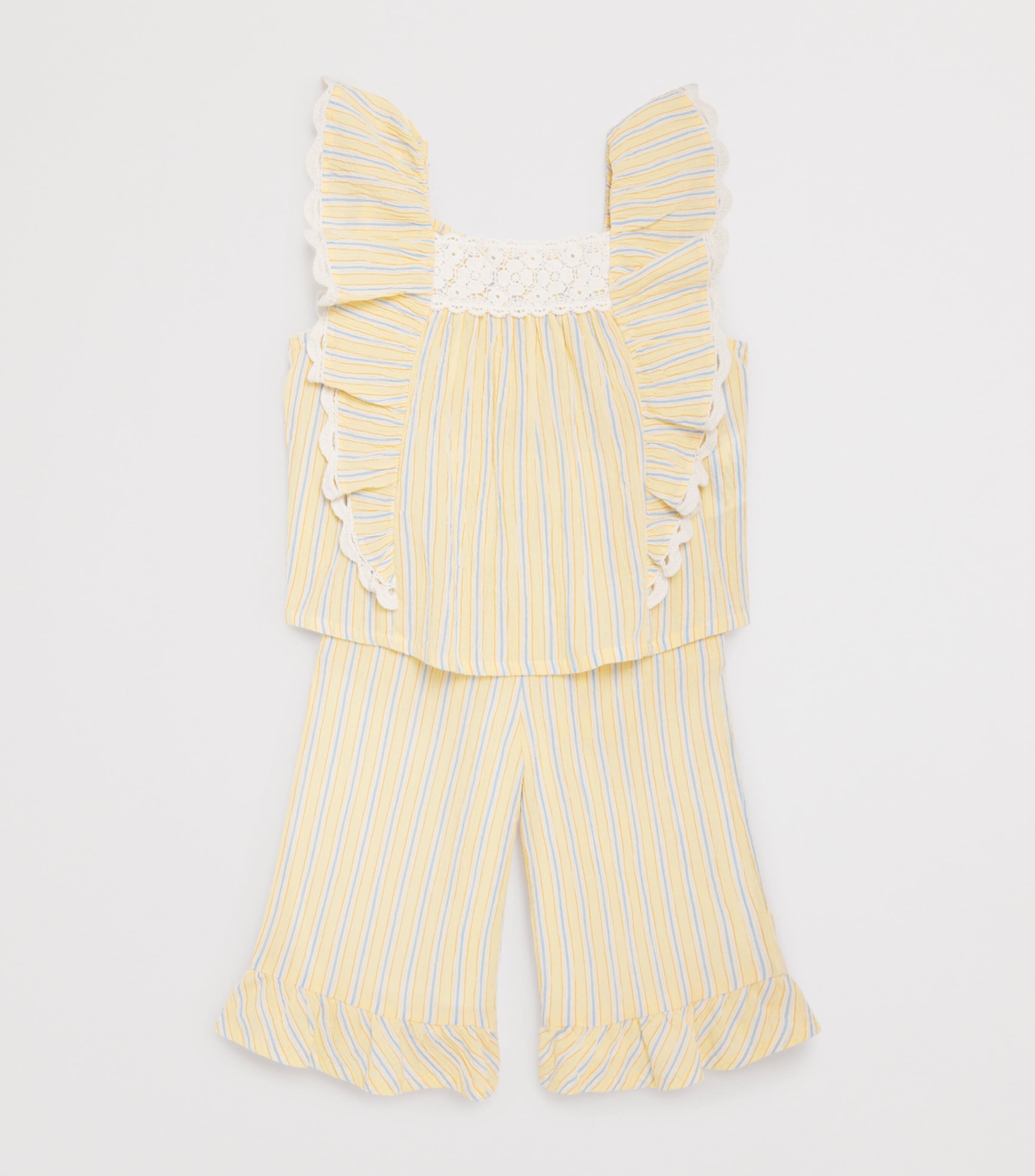 Louise Misha Cotton Stripe Loukie Trousers 24 Months, UK version