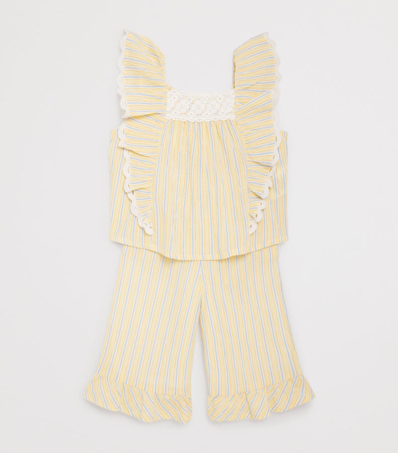 Louise Misha Cotton Stripe Loukie Trousers 24 Months, UK version