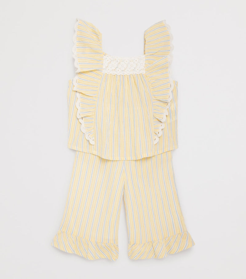 Louise Misha Cotton Stripe Loukie Trousers 24 Months, UK version
