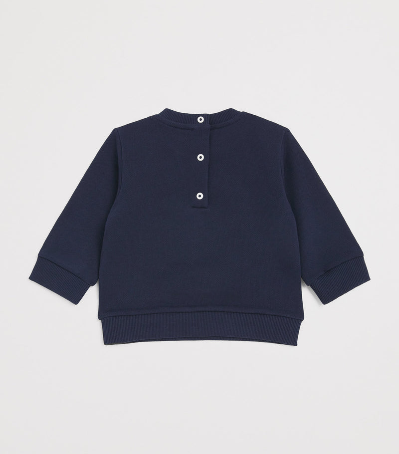 Balmain Kids Cotton Logo Sweatshirt 3-36 months - British product