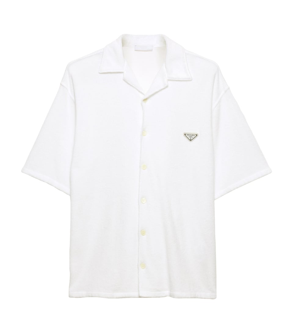 Lightweight Cotton Satin Hooded Overshirt with Detachable Hood
