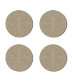 Hestia Prestige Round Coasters set of 4, UK version