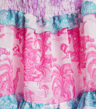 Marie Raxevsky paisley print shirred sleeveless dress for children 2-12 years, imported from the UK
