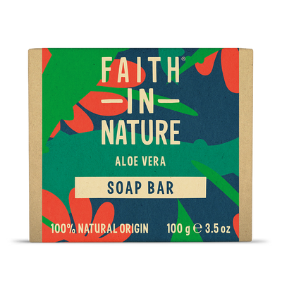 Faith In Nature Soap Bar Aloe Vera 100g