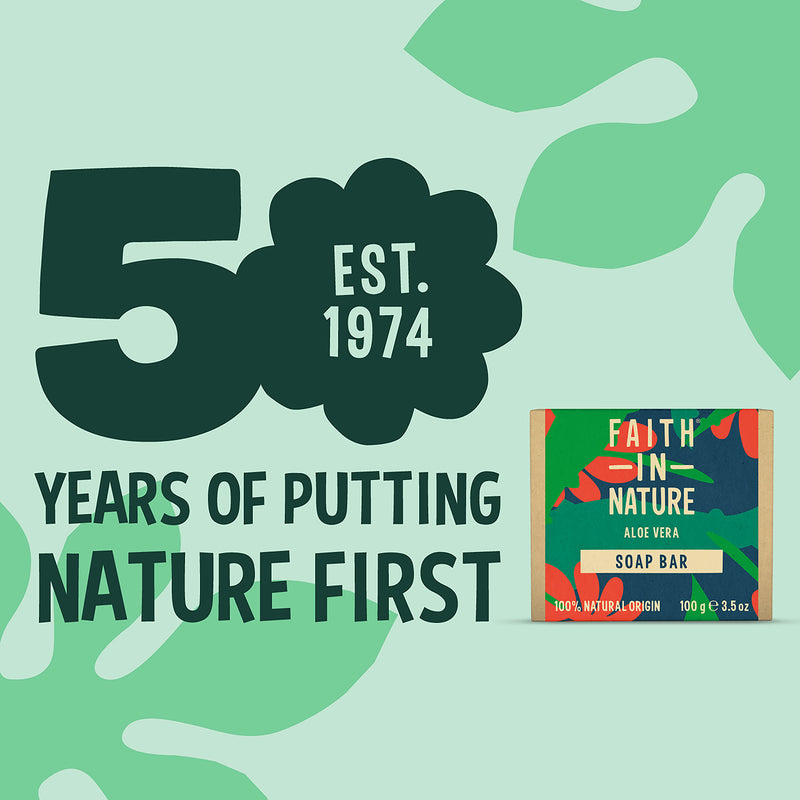 Faith In Nature Soap Bar Aloe Vera 100g