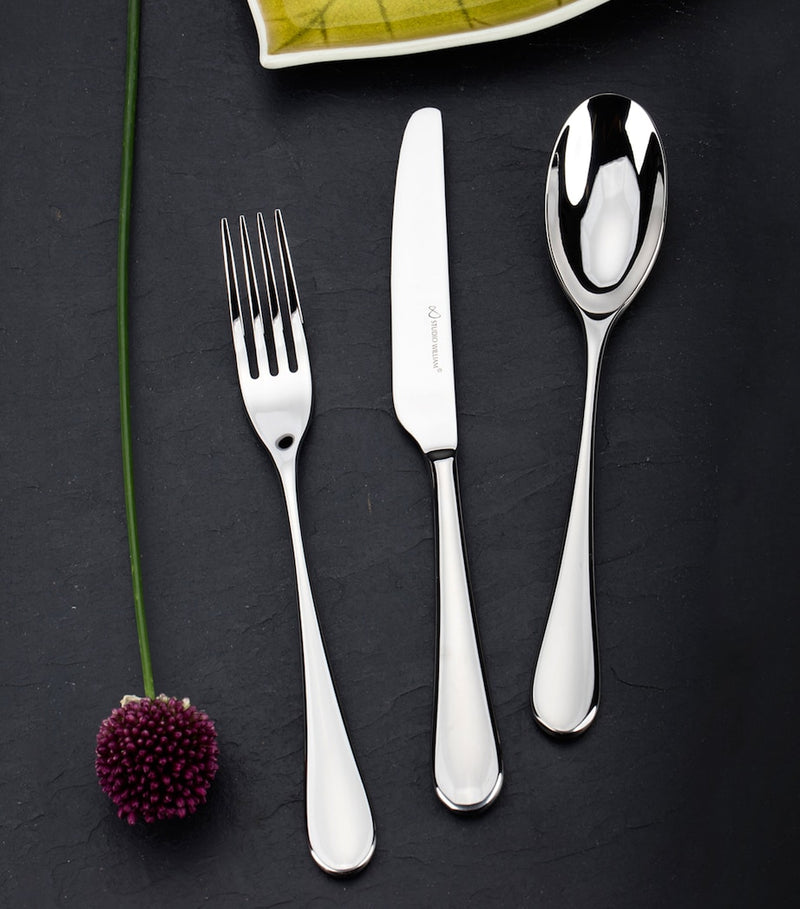 Studio William Mulberry Mirror 24-piece cutlery set (British brand)