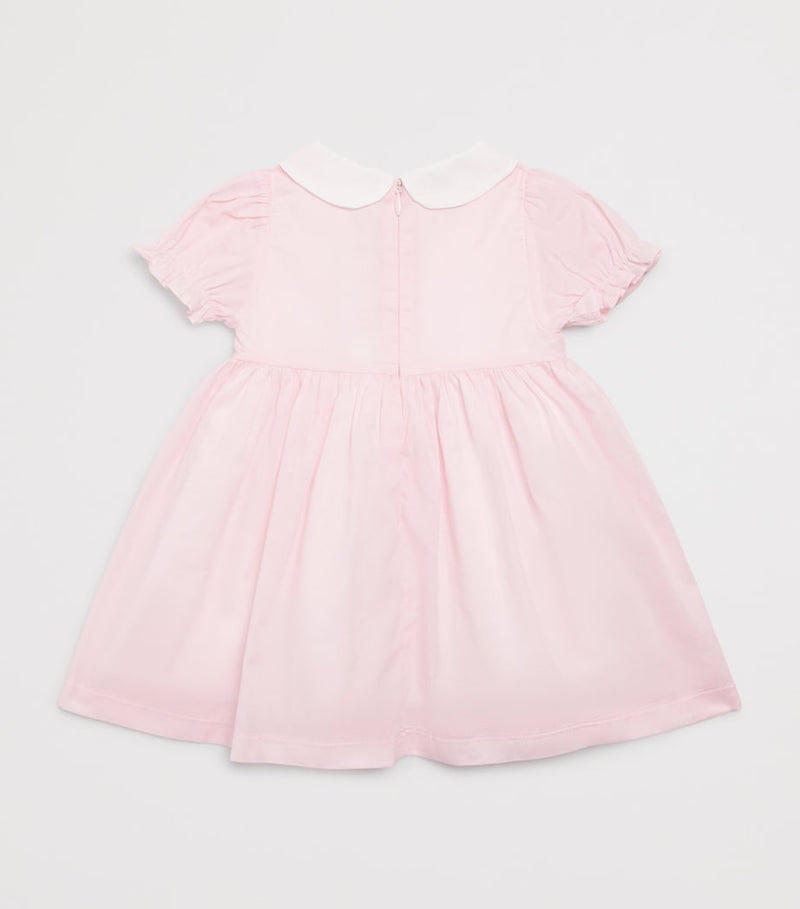 Patachou Cotton Smocked Dress 6 Months - 4 Years, imported from the UK