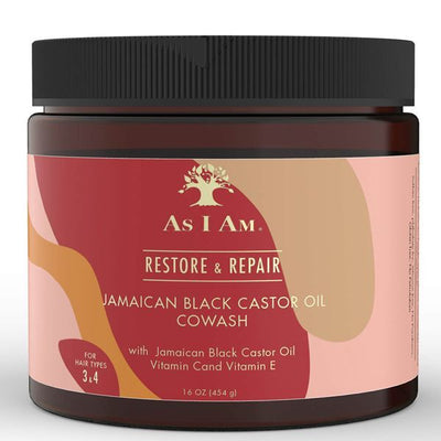 As I Am Jamaican Black Castor Oil Co-wash Cleansing Conditioner 454g