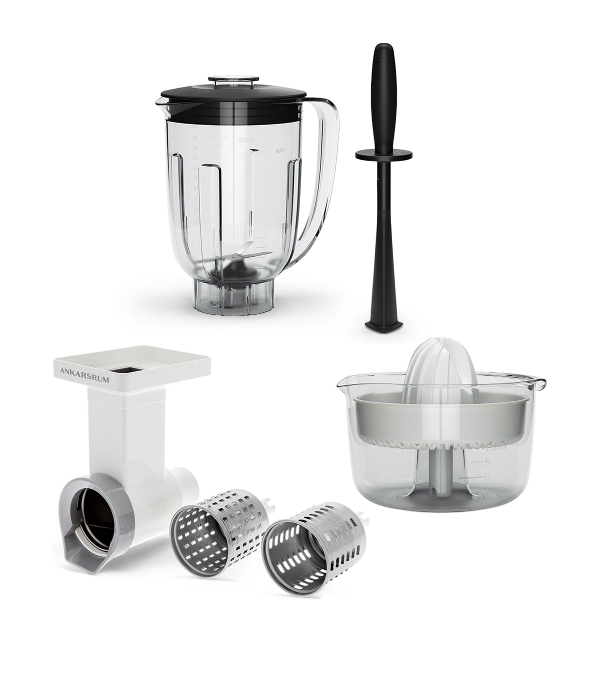 Ankarsrum Go Green attachment set - British product