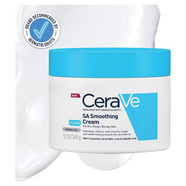 CeraVe SA smoothing moisturiser salicylic acid 340g - British product
