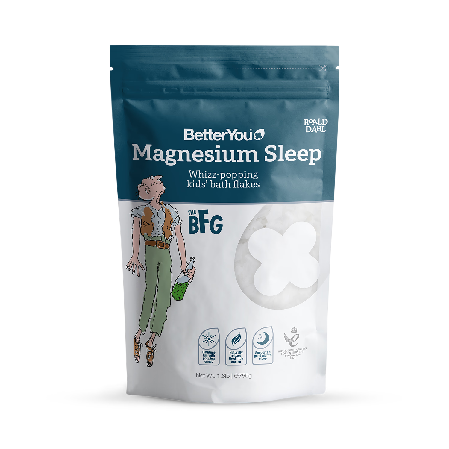 BetterYou Magnesium Sleep Kid Flakes 750g - British product