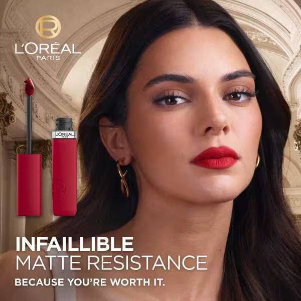 L'Oréal Paris liquid lipstick 420, UK version