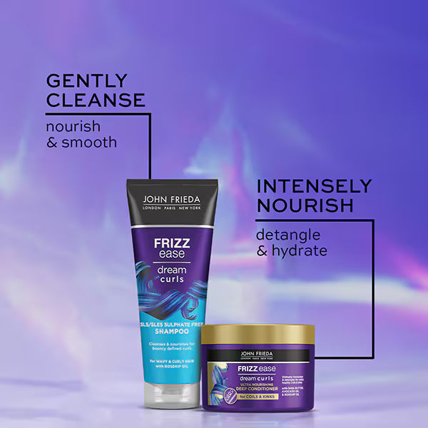 John Frieda Dream Curls Nourish Conditioner 230ml, imported from the UK