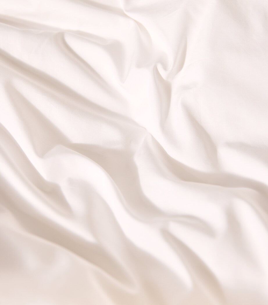 Celso De Lemos super king duvet cover in Egyptian cotton with contrasting trims 260cm x 220cm - British product