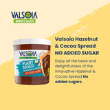 Valsoia No Added Sugar Dairy Free Hazelnut Spread   200g - McGrocer