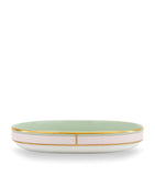 GINORI 1735 porcelain pickle dish verde 21.5cm, UK version