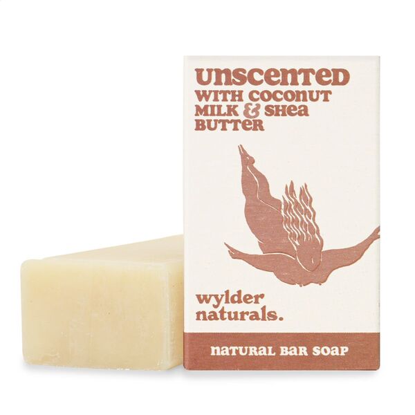 Wylder Naturals Unscented Soap Coconut Milk Shea Butter 120g (British brand)