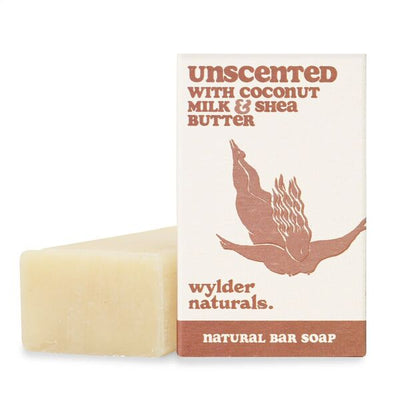 Wylder Naturals Unscented Coconut Milk Shea Butter Soap Bar 120g