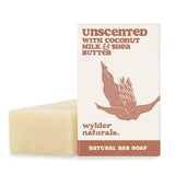 Wylder Naturals Unscented Soap Coconut Milk Shea Butter 120g (British brand)