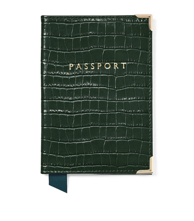 Aspinal Of London Leather Passport Cover