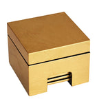 Posh Trading Company Gold Leaf coasters set of 8, imported from the UK