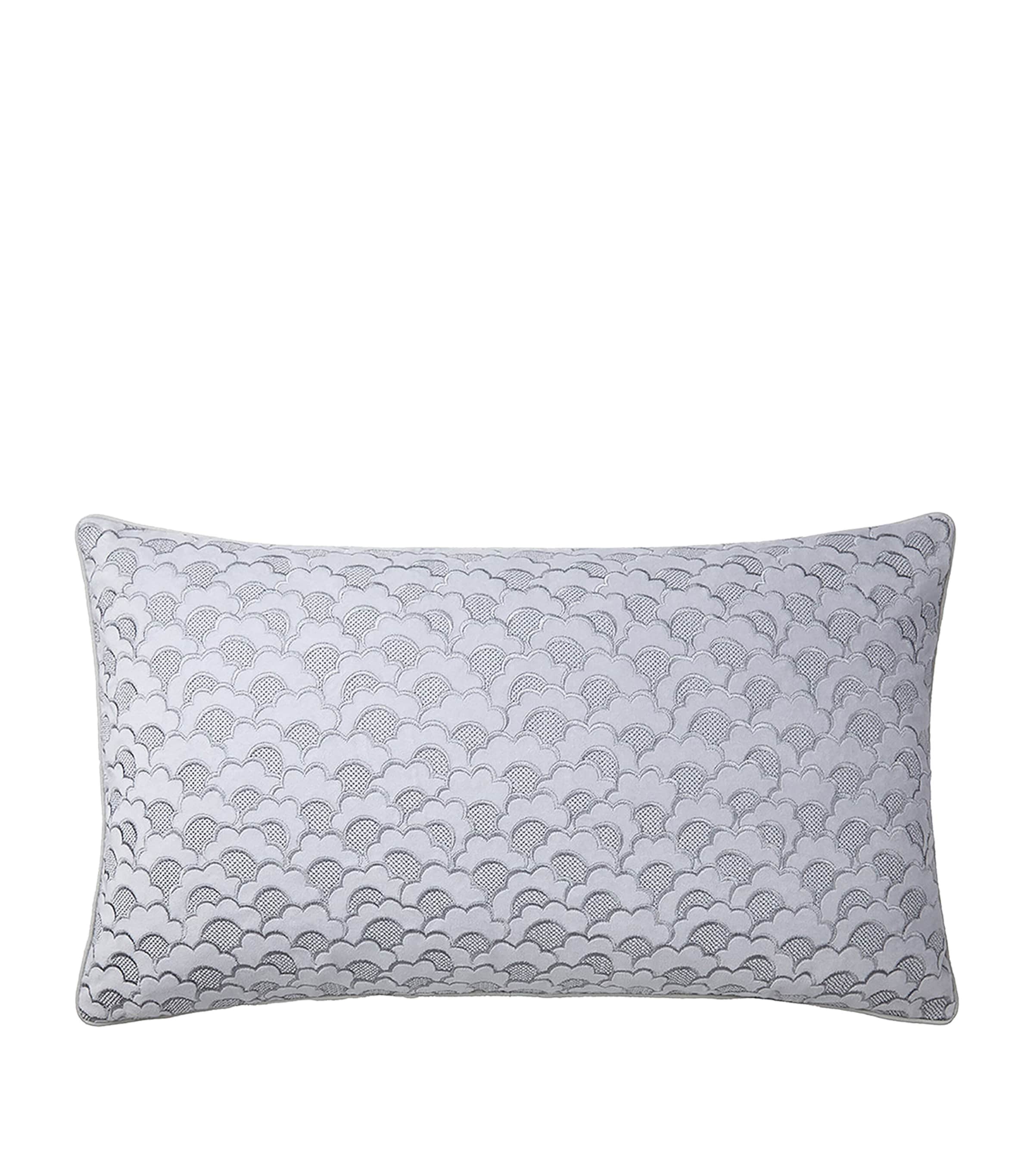 Yves Delorme Festons rectangular cushion cover 33cm x 57cm (British brand)