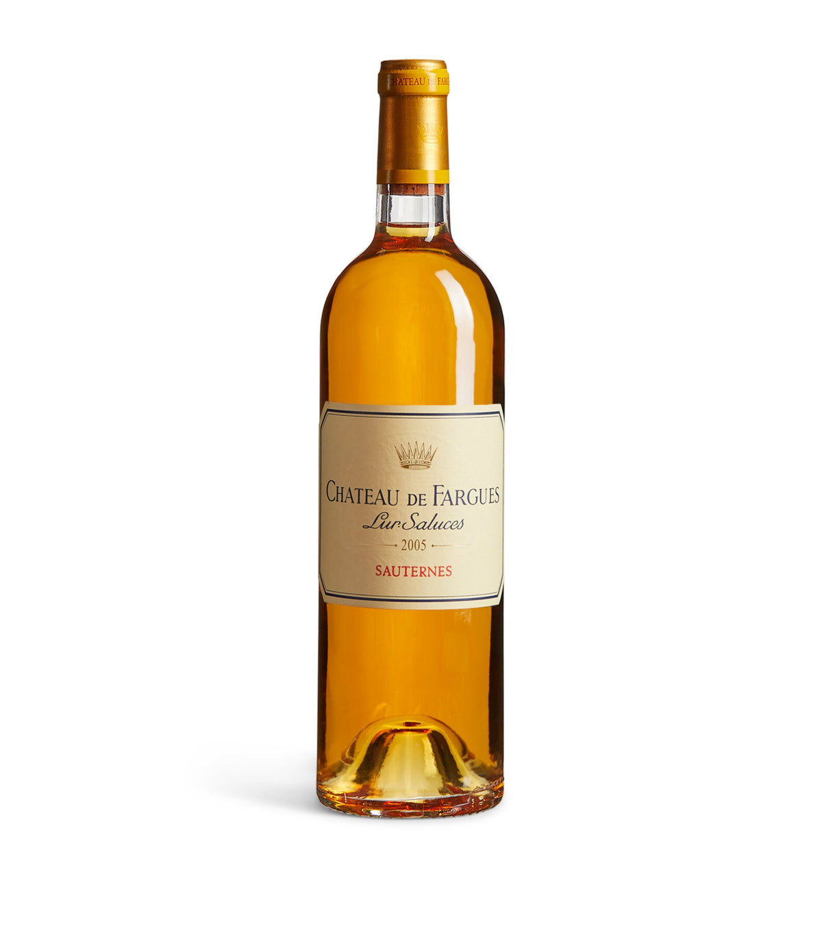 Château de Fargues Lur Saluces Semillon-Sauvignon Blanc 2005 Sauternes dessert wine 75cl - British product