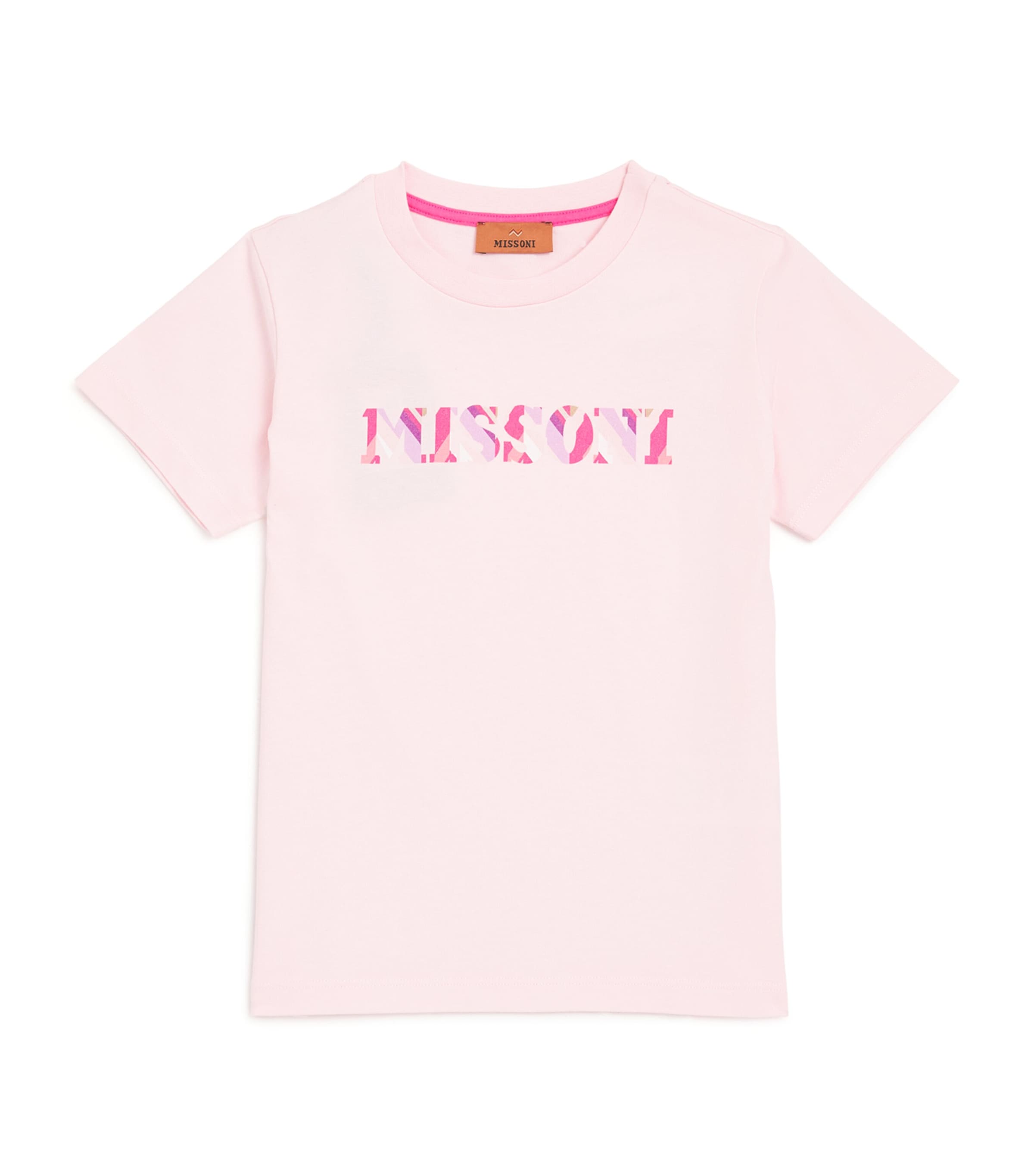 Missoni Kids Cotton Logo T-Shirt 4-14 Years, imported from the UK