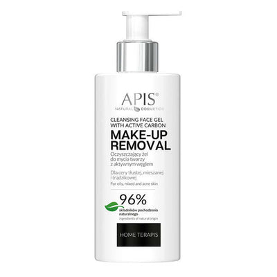 APIS Home Terapis Active Carbon Cleansing Gel Cleansers Face Wash 300ml