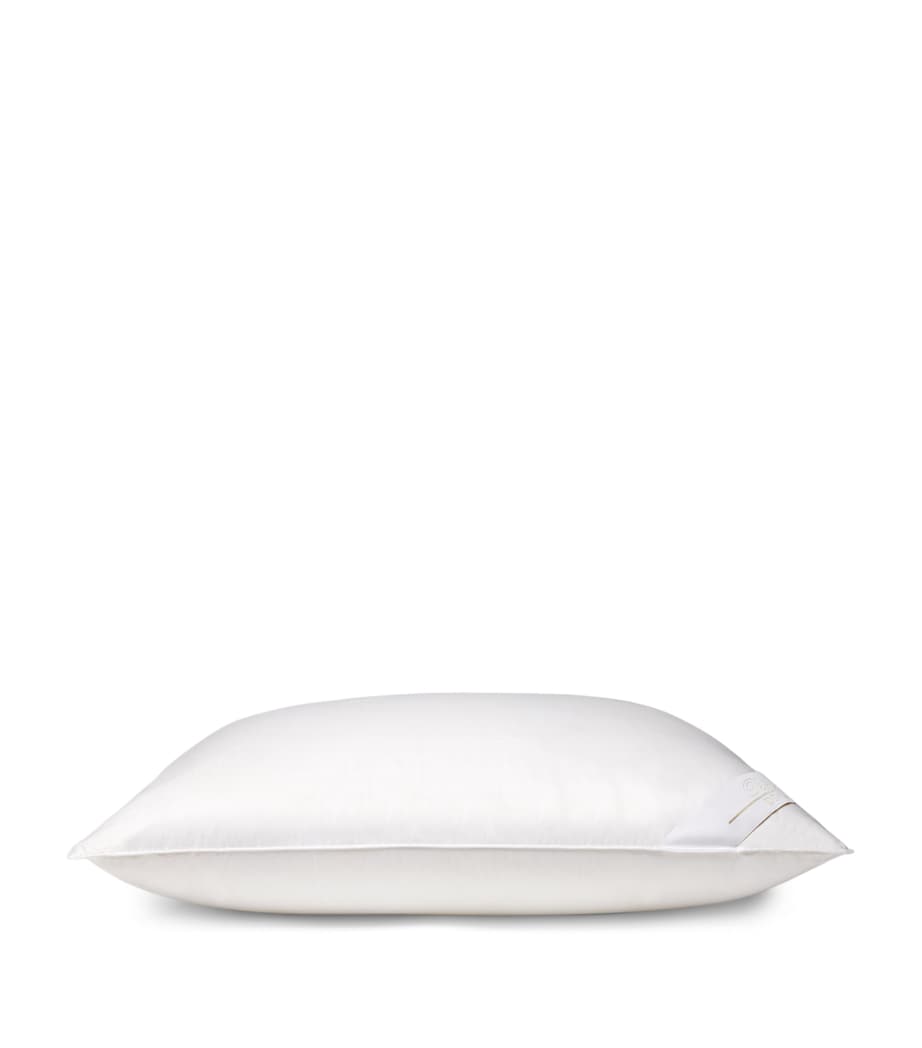 Pratesi down medium divino oxford pillow 50cm x 75cm, imported from the UK