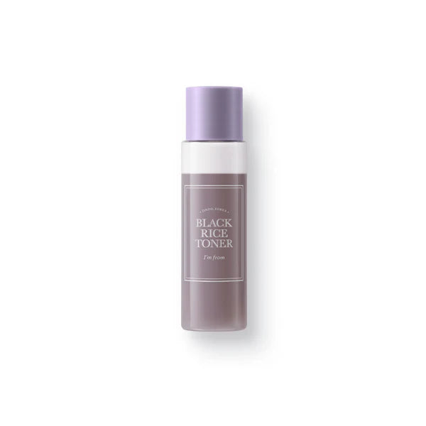 I'm From Black Rice Toner 30ml skincare pack, UK version