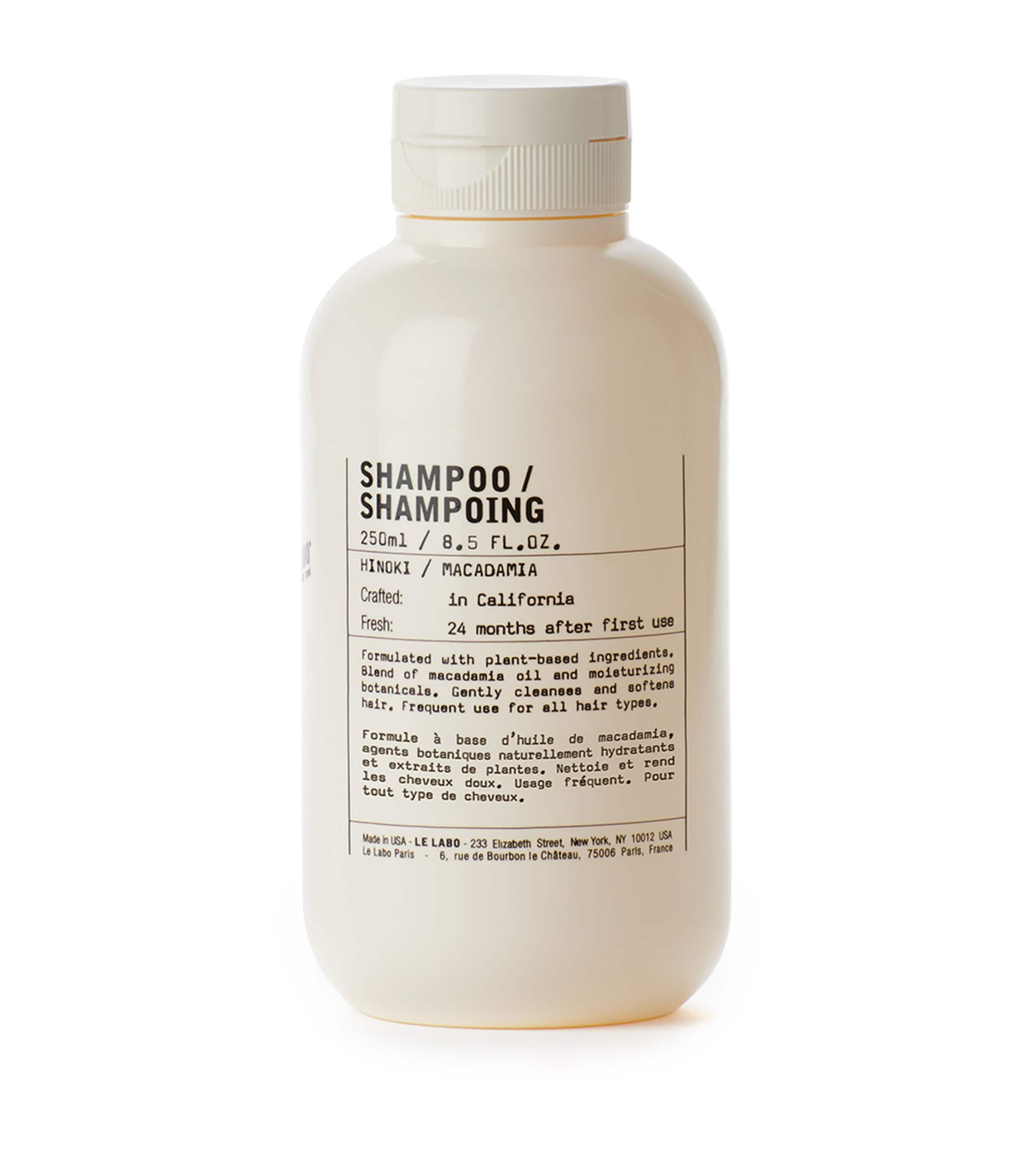 Le Labo Hinoki shampoo 250ml, UK version