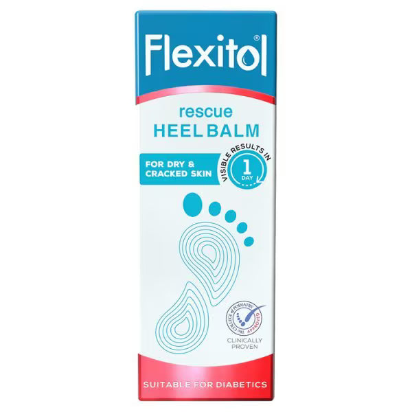Flexitol Heel Balm for dry cracked skin 56g - British product
