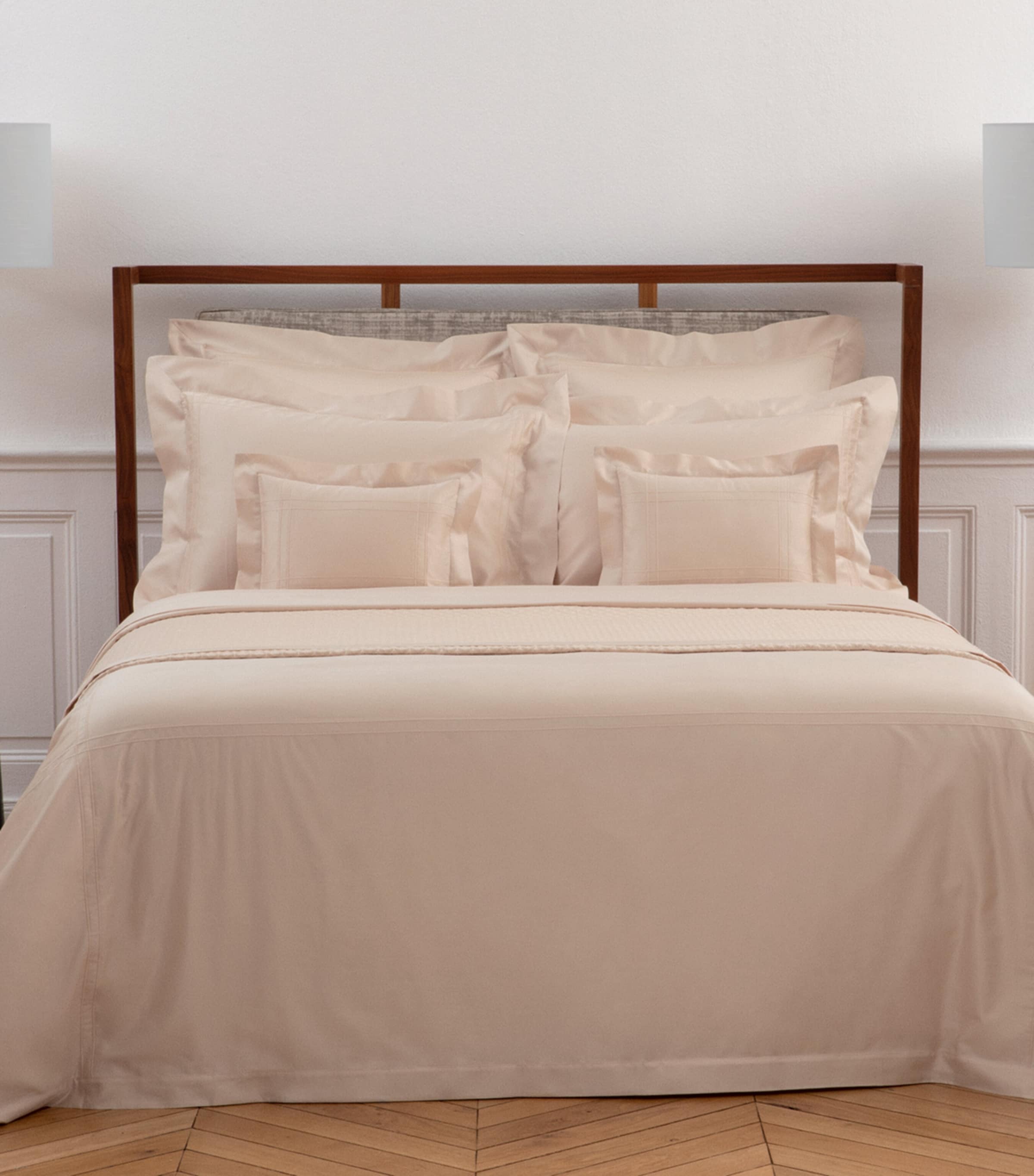 Yves Delorme Adagio double bottom flat sheet 240cm x 320cm (British brand)