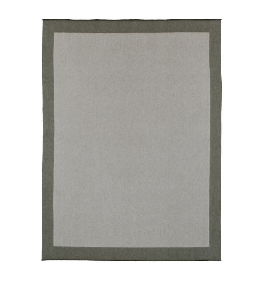 Begg x Co cashmere Arran Border throw 150cm x 200cm - British product