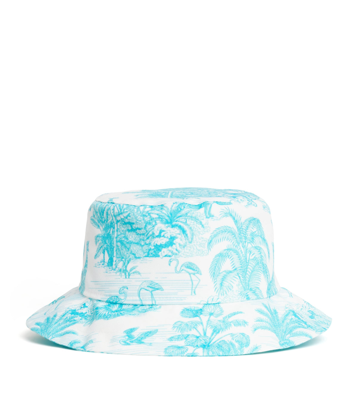 Marie Raxevsky jungle print bucket hat, imported from the UK