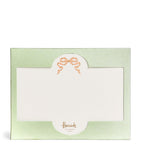 Harrods pink bow cards pack of 10, UK version