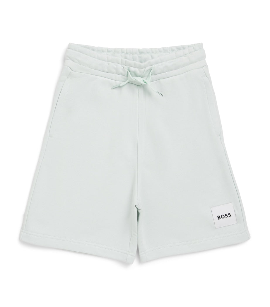 BOSS cotton-blend Bermuda shorts for children ages 4-16 years - British product