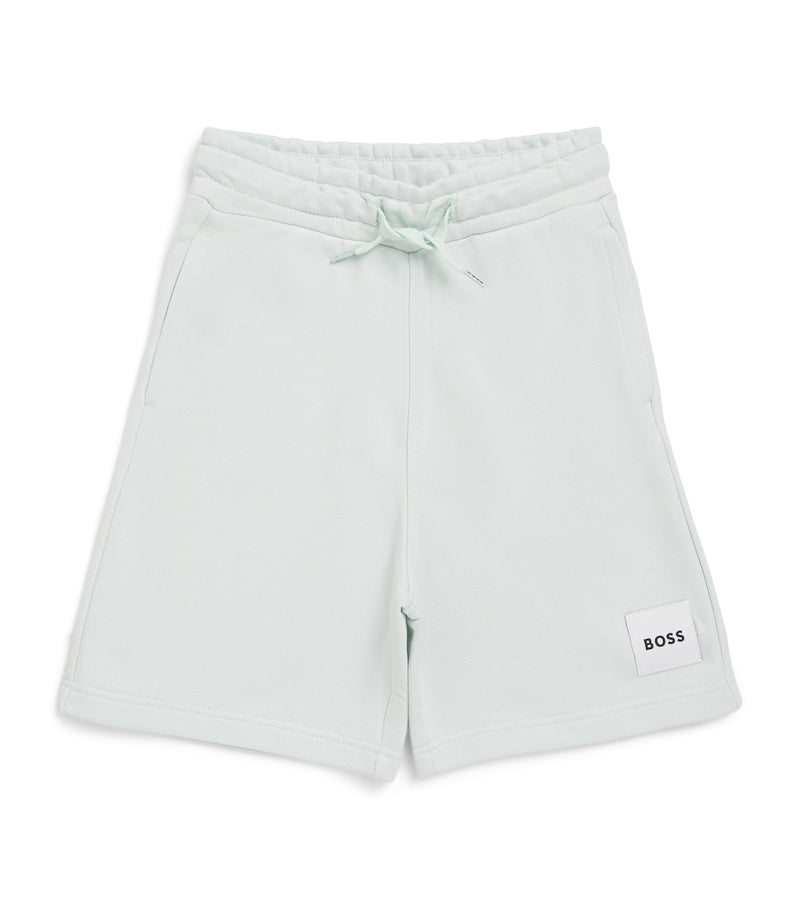 BOSS cotton-blend Bermuda shorts for children ages 4-16 years - British product