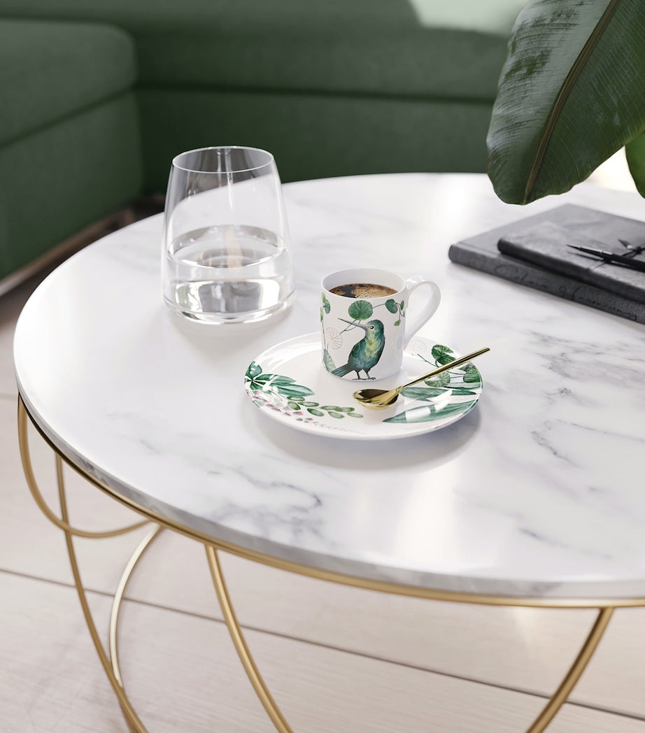 Villeroy & Boch Avarua espresso cup saucer 14cm (British brand)