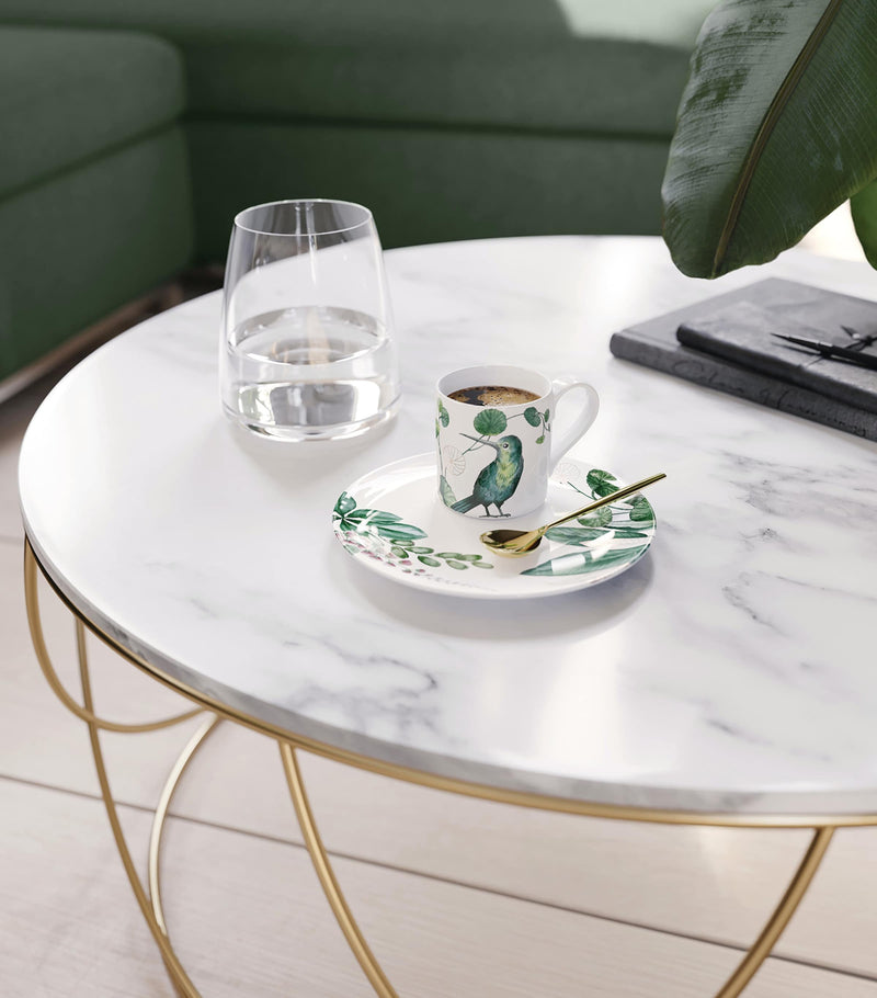 Villeroy & Boch Avarua espresso cup saucer 14cm (British brand)