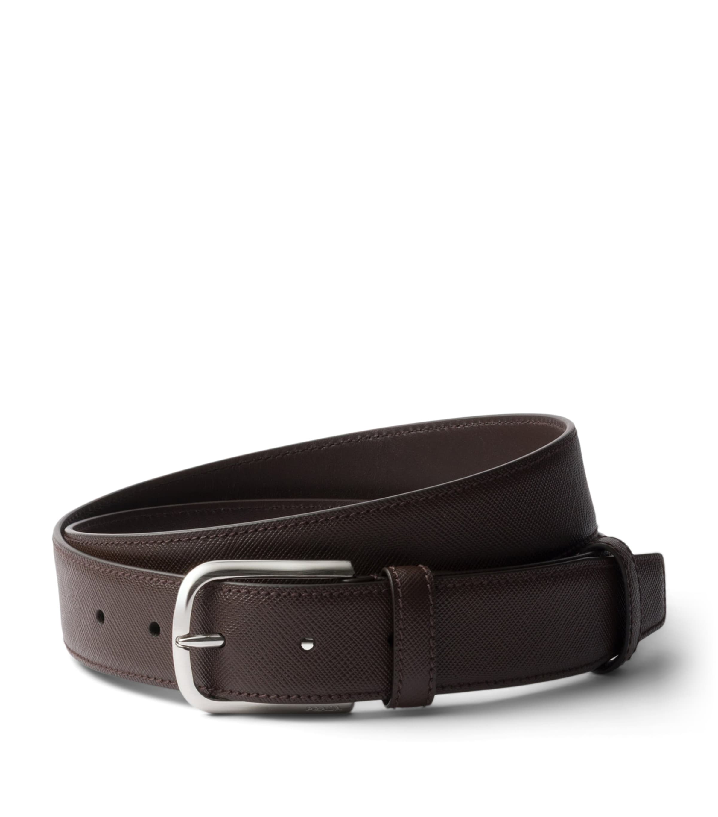 Prada Saffiano leather belt, imported from the UK